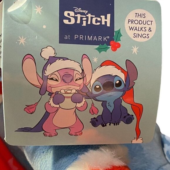 Primark X Lilo & Stitch Disney Christmas Musical Jingle Bells Dancing Plush 12" - Picture 7 of 7